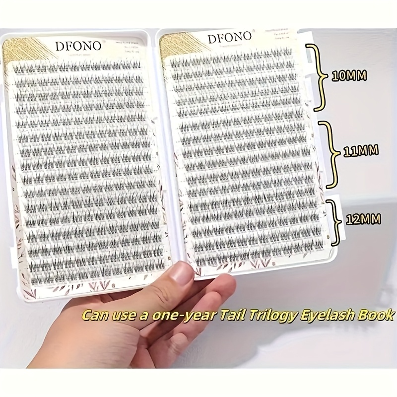 Eyelash Extension Single Lash - 384 Zachte & Lichtgewicht Fishtail Single
