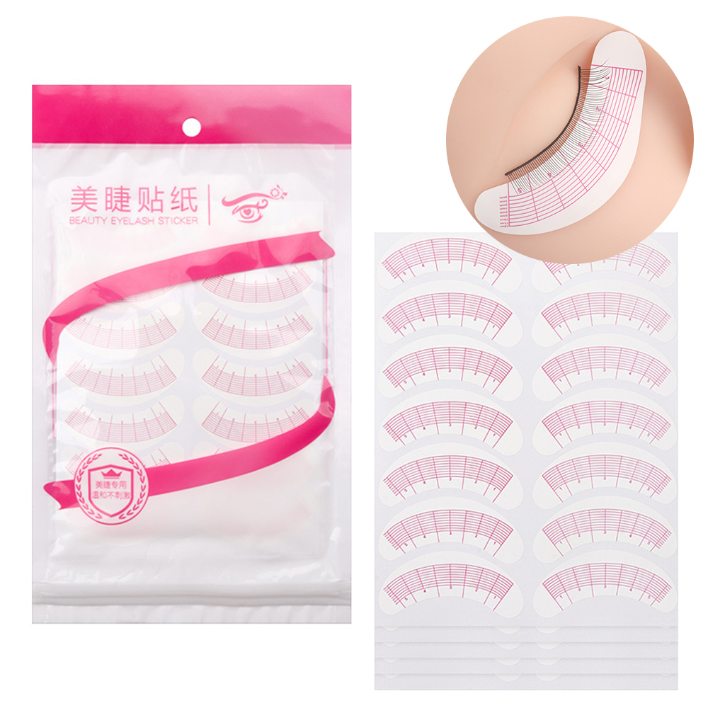 Lash Mapping Sticker - 70 Paar Lash Mapping Stickers Wimper