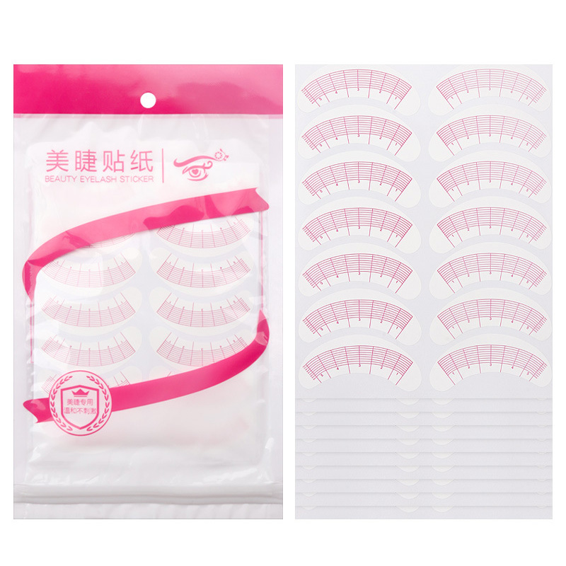 Lash Mapping Sticker - 70 Pairs Wimper Mapping Stickers Onder