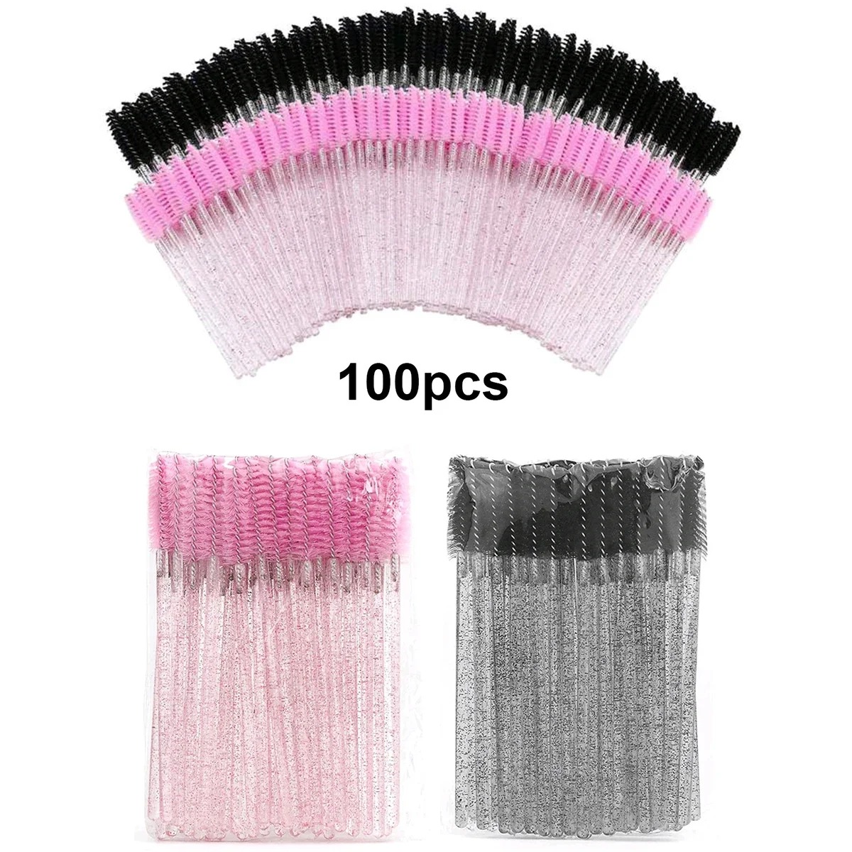Eyelash Extension Guide - Groothandel 100 STKS Mascara Spoolies Wegwerp