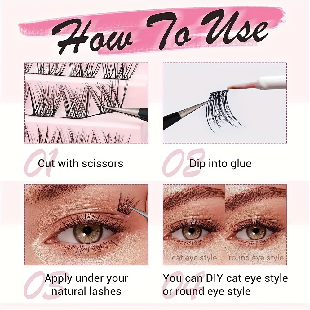 10 rijen enkele cluster pluizi - Eyelash Extension Single Lash recensie en prijs
