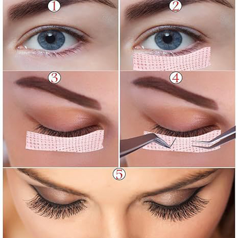 1 rollen wimperverlenging plui - Lash Mapping Sticker recensie en prijs