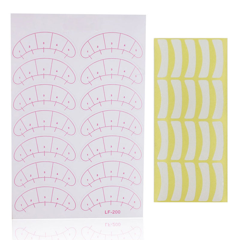 Wimper Extension Papier Patche - Lash Mapping Sticker recensie en prijs