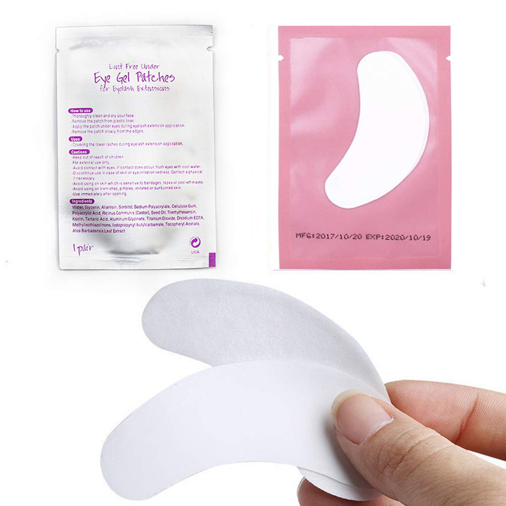 100 pairs Wimper Extension Pap - Eyelash Extension Guide recensie en prijs