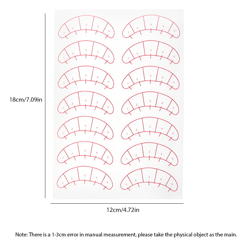70/140 Pairs Lash Mapping Stic - Lash Mapping Sticker recensie en prijs