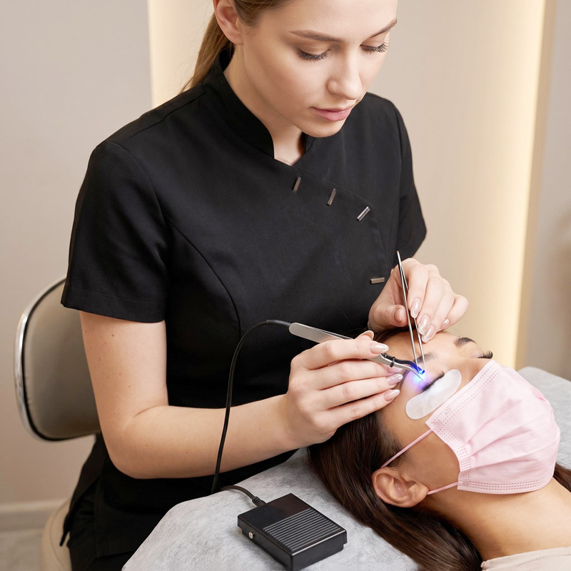 Nieuwe voetbediende dunne UV-l - Eyelash Extension Uv recensie en prijs