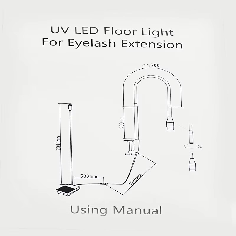 UV-wimperlicht UV-wimperlijm 5 - Eyelash Extension Uv recensie en prijs