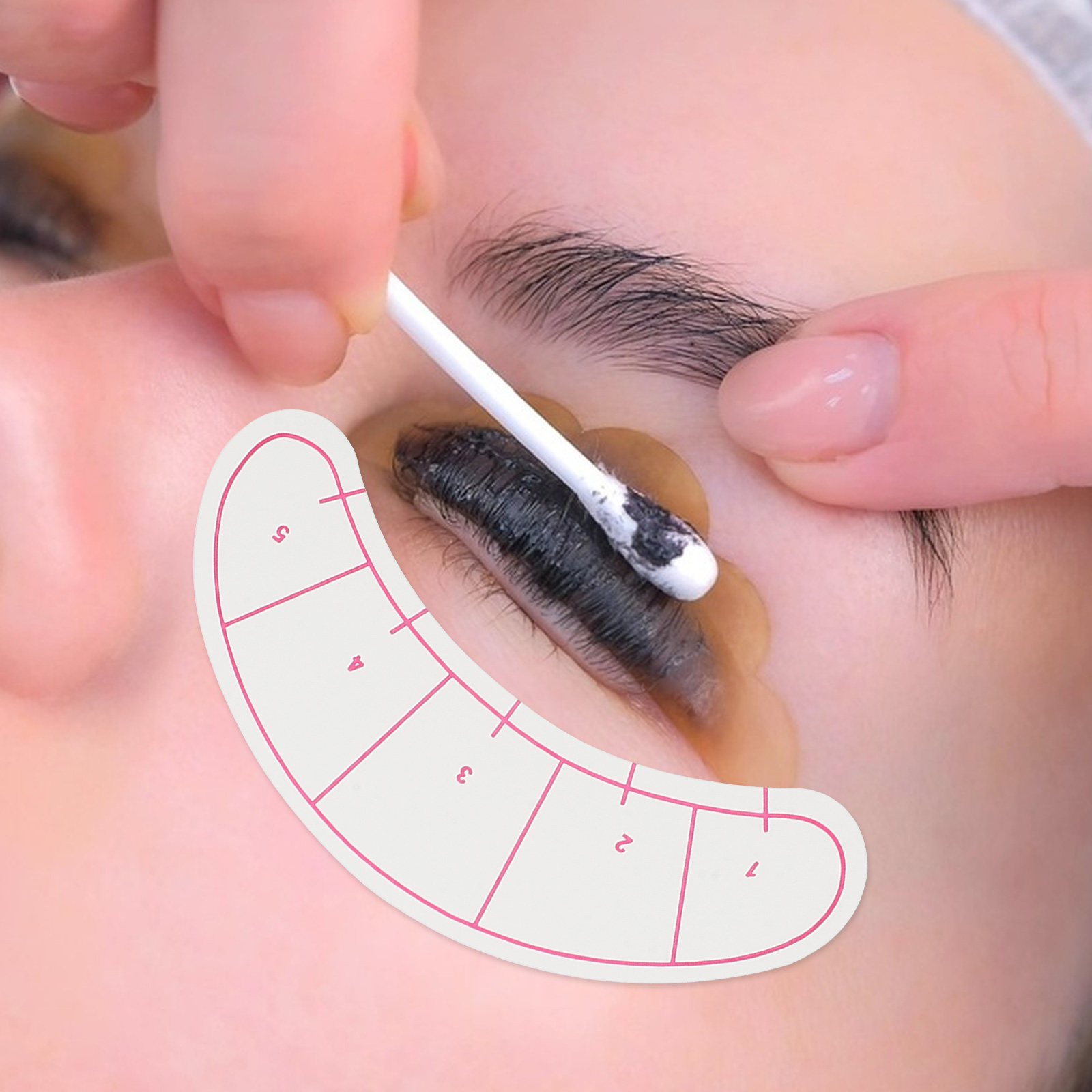 10 Vellen Wimperpad Isolatiepa - Lash Mapping Sticker recensie en prijs